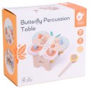 Classic World CLASSIC WORLD Wbijak Pastelowy Motylek Montessori z Młoteczkiem