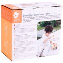 Classic World CLASSIC WORLD Wbijak Pastelowy Motylek Montessori z Młoteczkiem
