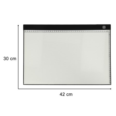 Deska kreślarska tablica tablet graficzny kalka do rysowania podświetlana LED A3 Kik Sp. z o. o. Sp. k. Deska kreślarska tablica tablet graficzny kalka do rysowania podświetlana LED A3 Kik Sp. z o. o. Sp. k.