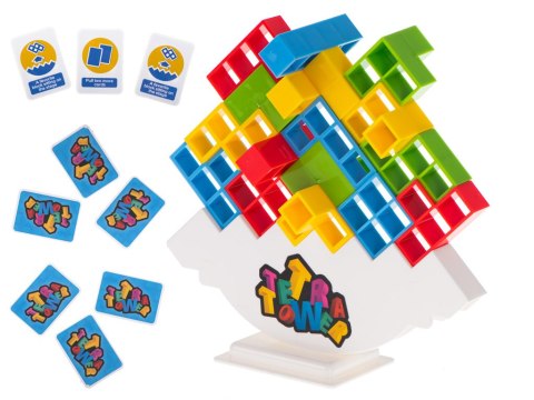 Gra zręcznościowa montessori gra logiczna układanka balansująca klocki tetris Kik Sp. z o. o. Sp. k. Gra zręcznościowa montessori gra logiczna układanka balansująca klocki tetris Kik Sp. z o. o. Sp. k.