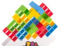 Gra zręcznościowa montessori gra logiczna układanka balansująca klocki tetris Kik Sp. z o. o. Sp. k.