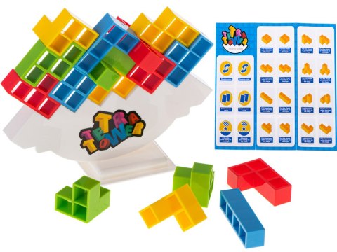 Gra zręcznościowa montessori gra logiczna układanka balansująca klocki tetris Kik Sp. z o. o. Sp. k. Gra zręcznościowa montessori gra logiczna układanka balansująca klocki tetris Kik Sp. z o. o. Sp. k.