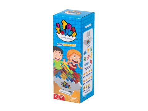 Gra zręcznościowa montessori gra logiczna układanka balansująca klocki tetris Kik Sp. z o. o. Sp. k. Gra zręcznościowa montessori gra logiczna układanka balansująca klocki tetris Kik Sp. z o. o. Sp. k.