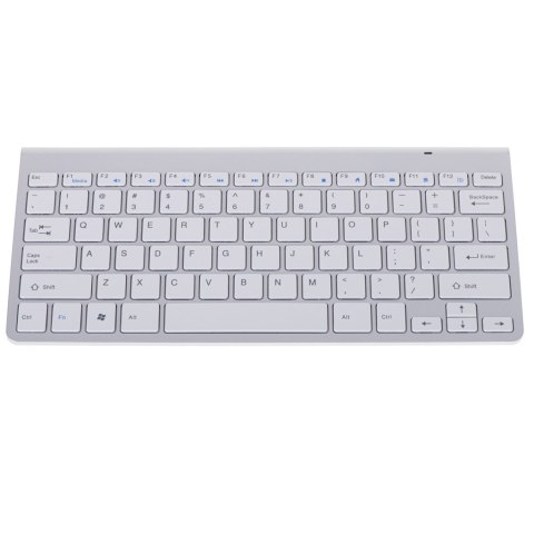 Klawiatura bezprzewodowa bluetooth Smart TV srebrna Kik Sp. z o. o. Sp. k.