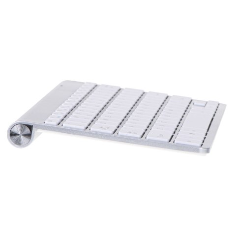 Klawiatura bezprzewodowa bluetooth Smart TV srebrna Kik Sp. z o. o. Sp. k.