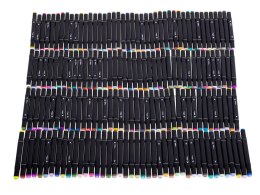 Markery dwustronne alkoholowe w etui 168 sztuk Kik Sp. z o. o. Sp. k.