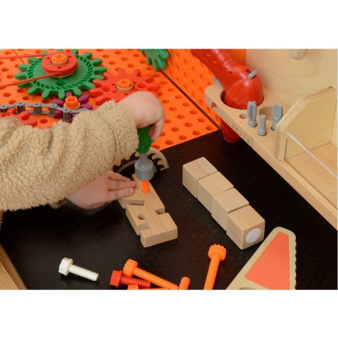 Masterkidz MASTERKIDZ Drewniany Warsztat XXL Montessori STEM z Narzędziami + Akcesoria