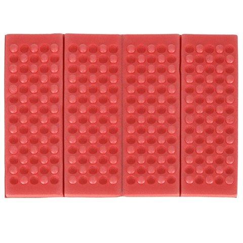 Mata piankowa składana do siedzenia turystyczna czerwona Kik Sp. z o. o. Sp. k.