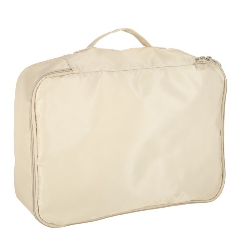 Organizery do walizki zestaw podróżny 8 sztuk akcesoria do przechowywania ubrań torby wodoodporne kosmetyczka worek na buty beżo Kik Sp. z o. o. Sp. k.