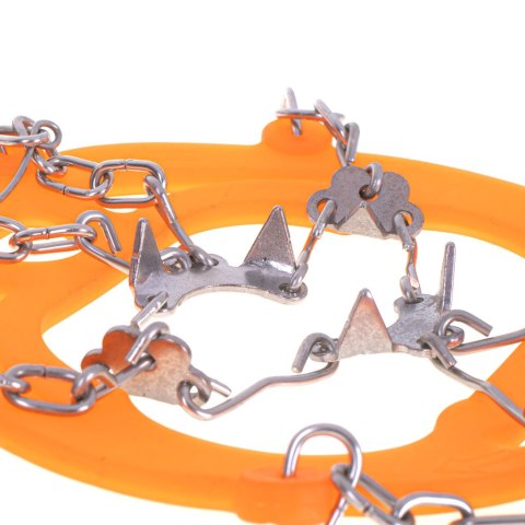 Raczki na buty antypoślizgowe turystyczne z kolcami łańcuchy pokrowiec roz. 39-45 Kik Sp. z o. o. Sp. k.