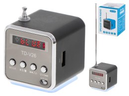 Radio akumulatorowe przenośne głośnik Bluetooth LCD TD-V26 Kik Sp. z o. o. Sp. k.