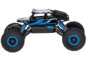 Samochód zdalnie sterowany na pilota RC Rock Crawler HB 2,4GHz 1:18 niebieski Kik Sp. z o. o. Sp. k.
