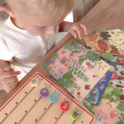 Tooky Toy TOOKY TOY Drewniana Gra Nauka Liczenia Zwierzątka Tooky Toy TOOKY TOY Drewniana Gra Nauka Liczenia Zwierzątka
