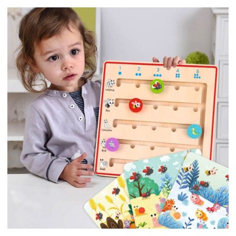 Tooky Toy TOOKY TOY Drewniana Gra Nauka Liczenia Zwierzątka Tooky Toy TOOKY TOY Drewniana Gra Nauka Liczenia Zwierzątka