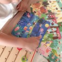 Tooky Toy TOOKY TOY Drewniana Gra Nauka Liczenia Zwierzątka