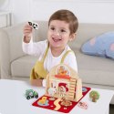 Tooky Toy TOOKY TOY Drewniana Składana Farma w Walizce ze Zwierzątkami