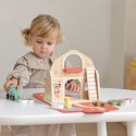 Tooky Toy TOOKY TOY Drewniana Składana Farma w Walizce ze Zwierzątkami