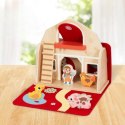 Tooky Toy TOOKY TOY Drewniana Składana Farma w Walizce ze Zwierzątkami