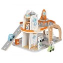 Tooky Toy TOOKY TOY Drewniany Kosmiczny Parking Stacja Kosmiczna