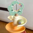Tooky Toy TOOKY TOY Drewniany Muzyczny Tor Kulkowy Kulodrom 44 el. Pastelowe