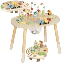 Tooky Toy TOOKY TOY Drewniany Stolik Aktywności Safari