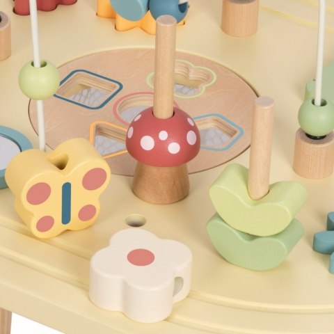 Tooky Toy TOOKY TOY Drewniany Stolik Aktywności Safari Tooky Toy TOOKY TOY Drewniany Stolik Aktywności Safari