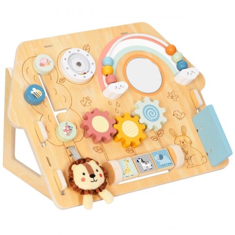 Tooky Toy TOOKY TOY Duża Drewniana Tablica Manipulacyjna Domek - Centrum Aktywności Tooky Toy TOOKY TOY Duża Drewniana Tablica Manipulacyjna Domek - Centrum Aktywności