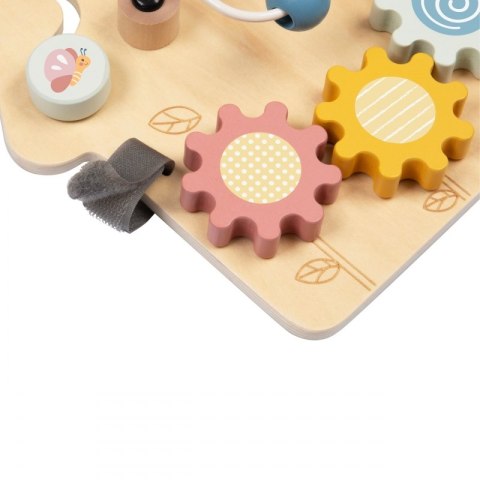 Tooky Toy TOOKY TOY Duża Drewniana Tablica Manipulacyjna Domek - Centrum Aktywności Tooky Toy TOOKY TOY Duża Drewniana Tablica Manipulacyjna Domek - Centrum Aktywności