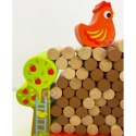 Tooky Toy TOOKY TOY Gra Zręcznościowa Spadająca Kura Drewniana Farma