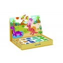 Tooky Toy TOOKY TOY Układanka Magnetyczna Dinozaury Puzzle
