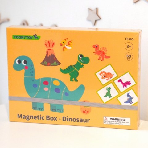 Tooky Toy TOOKY TOY Układanka Magnetyczna Dinozaury Puzzle Tooky Toy TOOKY TOY Układanka Magnetyczna Dinozaury Puzzle