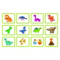 Tooky Toy TOOKY TOY Układanka Magnetyczna Dinozaury Puzzle