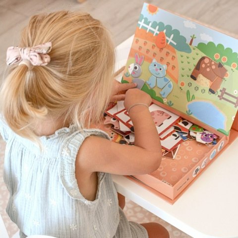 Tooky Toy TOOKY TOY Układanka Magnetyczna Farma Puzzle Tooky Toy TOOKY TOY Układanka Magnetyczna Farma Puzzle
