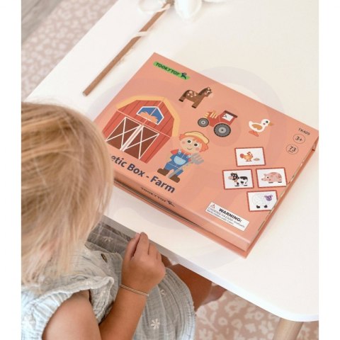 Tooky Toy TOOKY TOY Układanka Magnetyczna Farma Puzzle Tooky Toy TOOKY TOY Układanka Magnetyczna Farma Puzzle