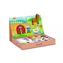 Tooky Toy TOOKY TOY Układanka Magnetyczna Farma Puzzle