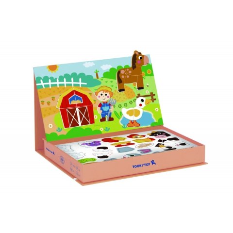 Tooky Toy TOOKY TOY Układanka Magnetyczna Farma Puzzle Tooky Toy TOOKY TOY Układanka Magnetyczna Farma Puzzle