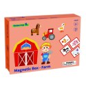 Tooky Toy TOOKY TOY Układanka Magnetyczna Farma Puzzle