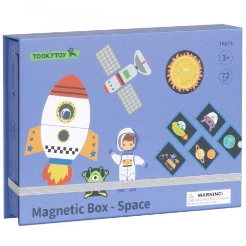 Tooky Toy TOOKY TOY Układanka Magnetyczna Kosmos Puzzle Tooky Toy TOOKY TOY Układanka Magnetyczna Kosmos Puzzle