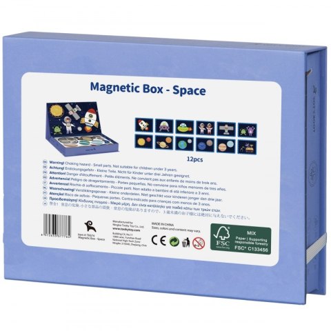 Tooky Toy TOOKY TOY Układanka Magnetyczna Kosmos Puzzle Tooky Toy TOOKY TOY Układanka Magnetyczna Kosmos Puzzle