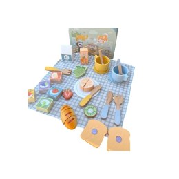 Tooky Toy TOOKY TOY Zestaw Piknikowy Owoce do Krojenia Zestaw Śniadaniow