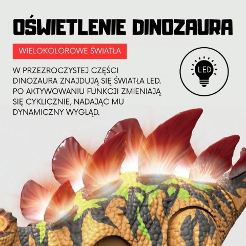Woopie WOOPIE Dinozaur Zdalnie Sterowany RC Robot Stegozaur