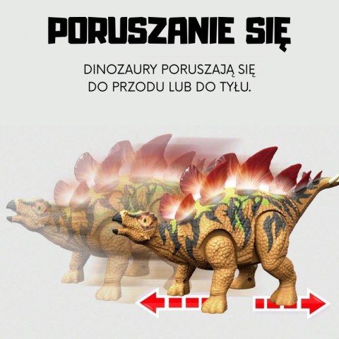 Woopie WOOPIE Dinozaur Zdalnie Sterowany RC Robot Stegozaur