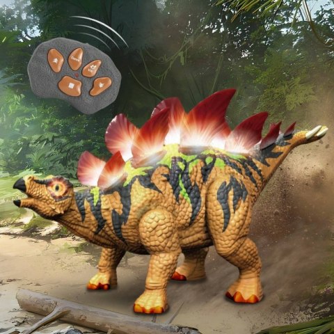 Woopie WOOPIE Dinozaur Zdalnie Sterowany RC Robot Stegozaur