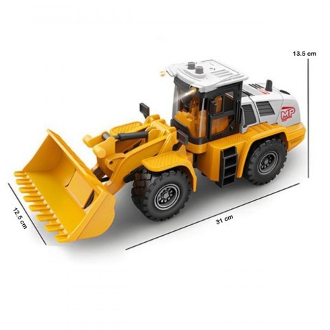 Woopie WOOPIE Koparka Ładowarka Budowlana 1:16 Efekty Świetlne i Dźwiękowe