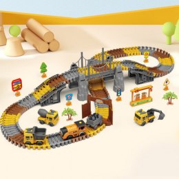 Woopie WOOPIE Tor Budowlany Zestaw Konstrukcyjny 174 Elementy