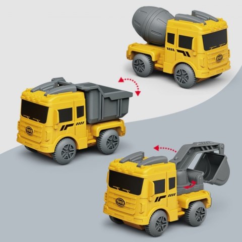 Woopie WOOPIE Tor Budowlany Zestaw Konstrukcyjny 174 Elementy