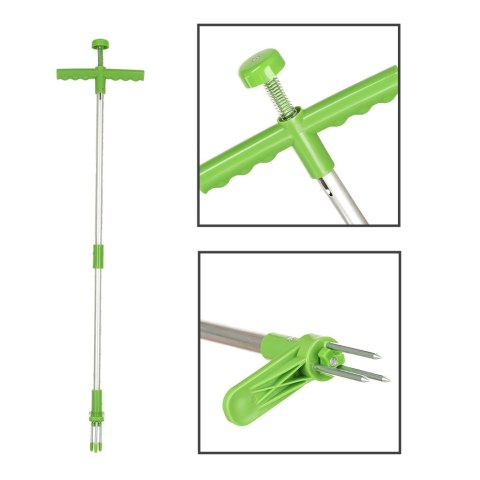 Wycinak wyrywacz chwastów teleskopowy narzędzie do wyrywania korzeni 93cm Kik Sp. z o. o. Sp. k.