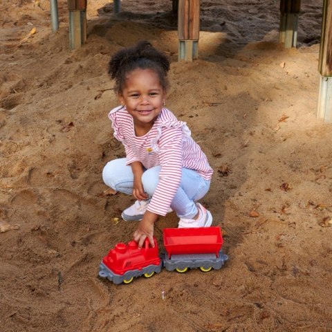 Big BIG Pociąg Towarowy Wagon z Wywrotką Zabawka do Pasku