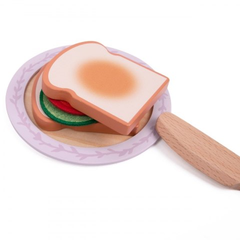 Classic World CLASSIC WORLD Drewniany Toster Śniadaniowy z Akcesoriami 13 el.