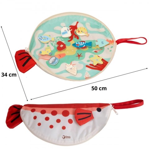 Classic World CLASSIC WORLD Edukacyjna Gra Łowienie Rybek na Magnes z Kartami do Nauki Liczenia 35 el. Classic World CLASSIC WORLD Edukacyjna Gra Łowienie Rybek na Magnes z Kartami do Nauki Liczenia 35 el.